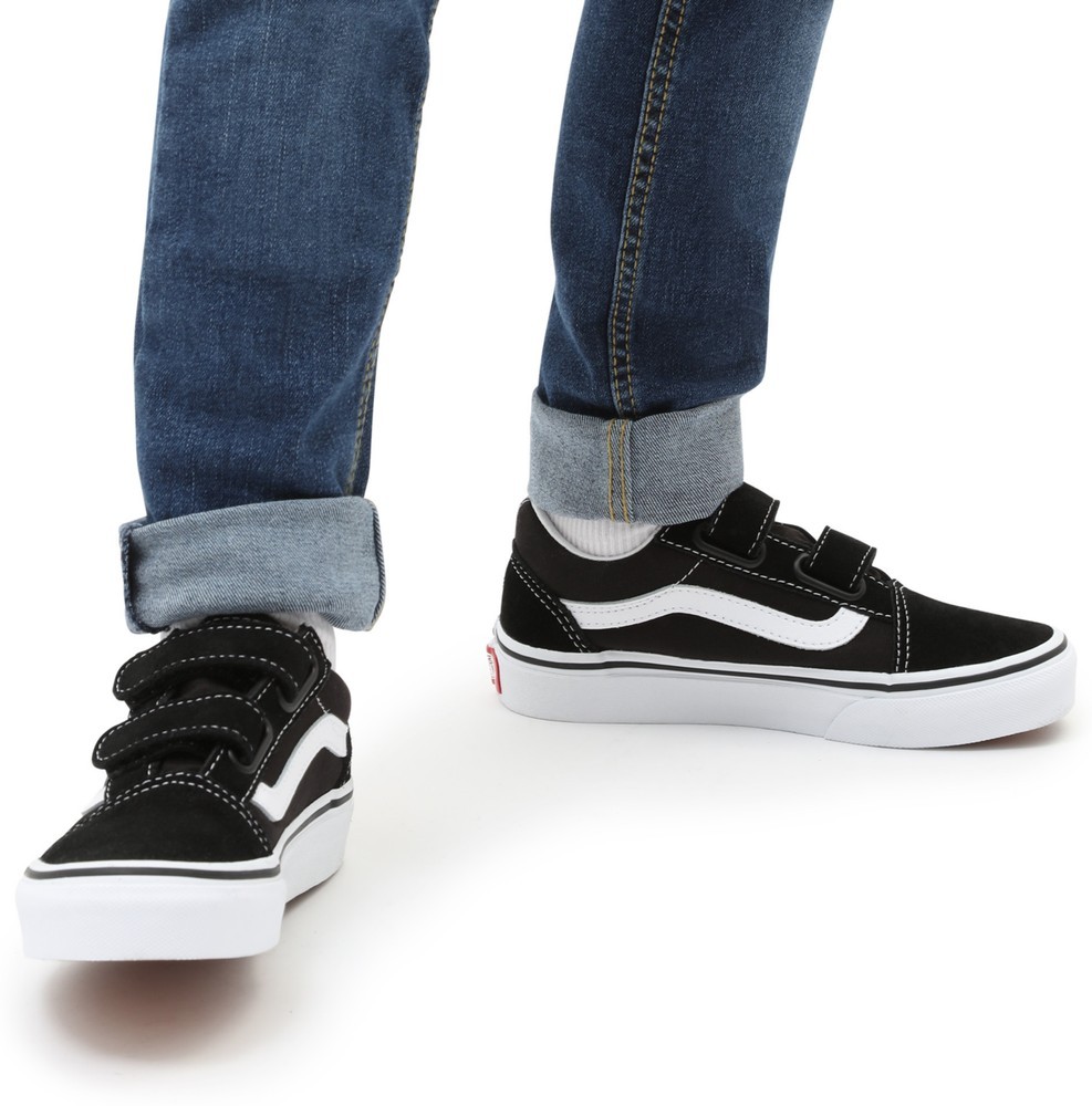 VansKinderLifestyleSneakerUyOldSkoolV000VHEVN6BTBlackTrueWhite-385