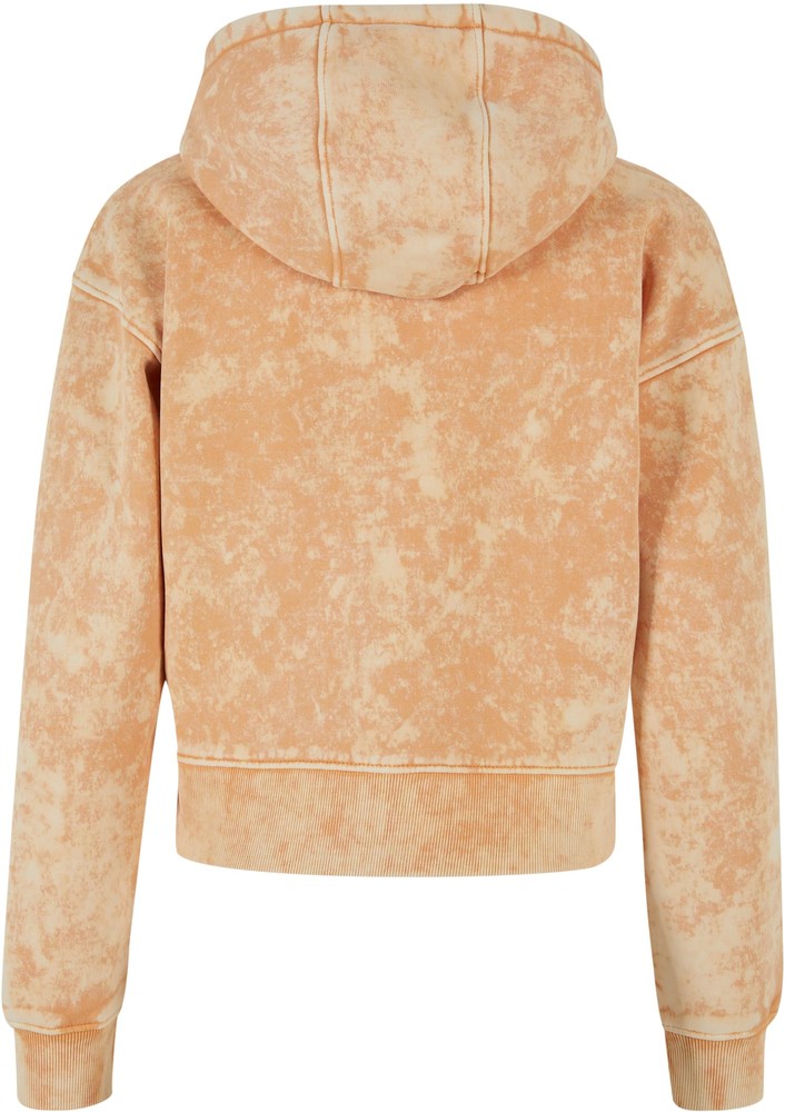 UrbanClassicsDamenLadiesShortOversizedTowelWashedZipHoody