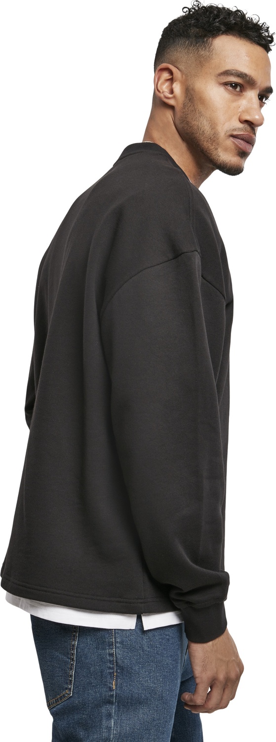 UrbanClassicsHoodieSweatshirtOrganicOversizedBoxyCrewBlack