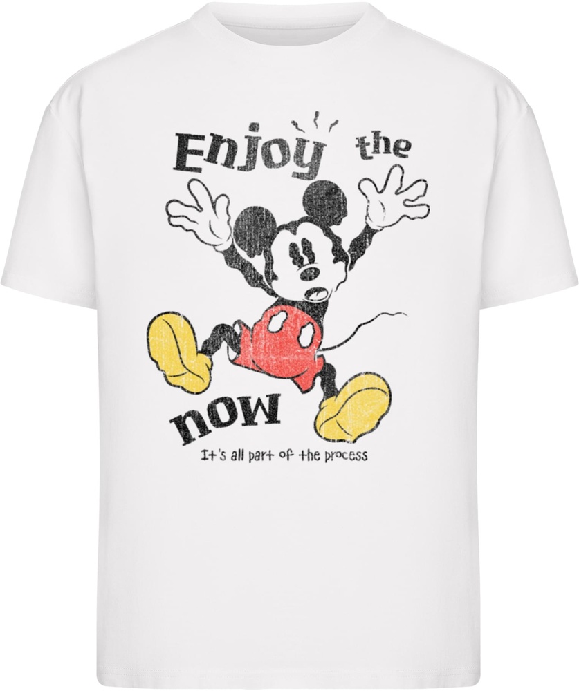 MerchcodeT-ShirtMickeyMouseEnjoyTheNowTeeMC1272