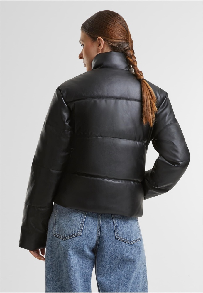 UrbanClassicsDamenSteppjackeLadiesSyntheticLeatherPufferJacketTB7073