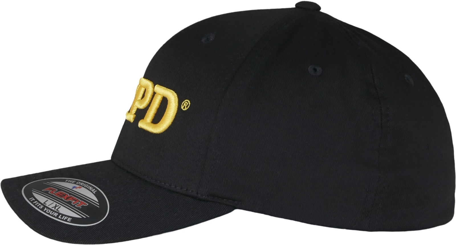 YUPOONGIncCapNYPD3DLogoFlexfitCapinBlack