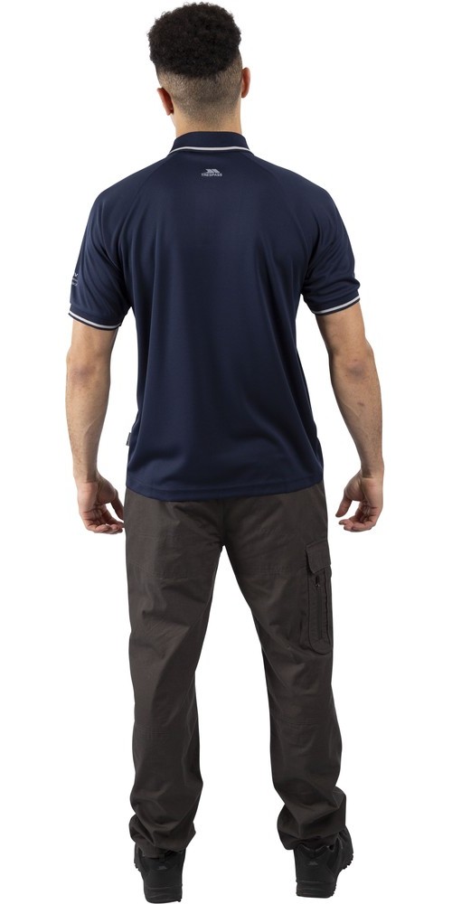 TrespassT-ShirtBonington-MalePoloTopTp100Navy-S