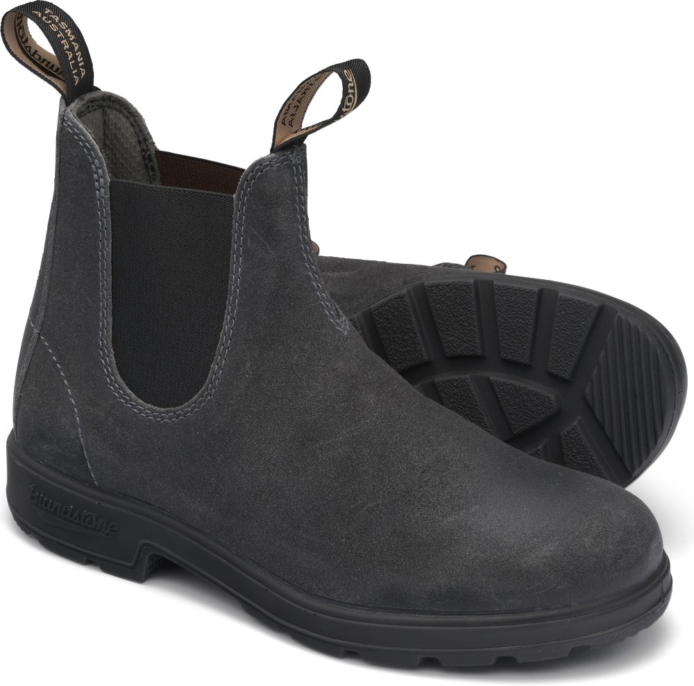 BlundstoneStiefelBoots1910WaxSuede500SeriesSteelGrey