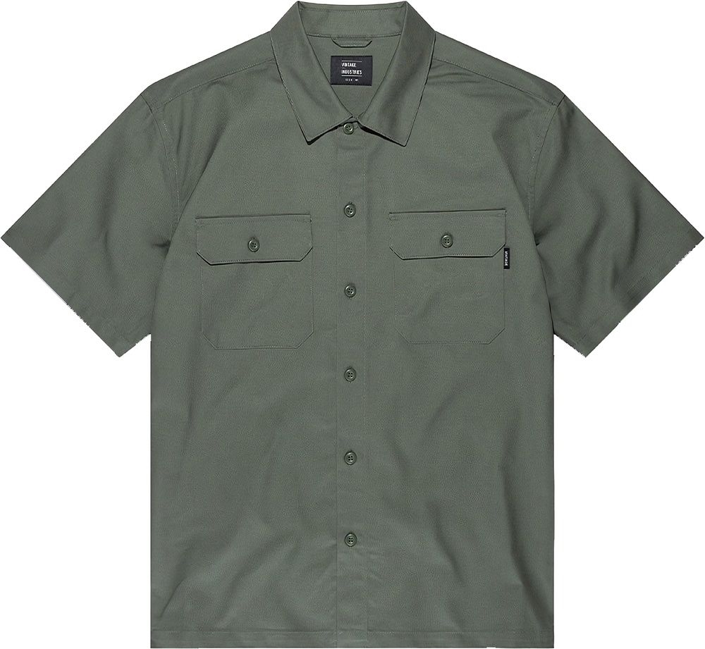VintageIndustriesHemdDexterShirt3549LightOlive-S