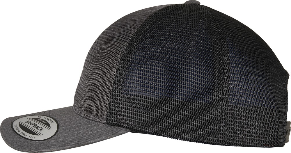 FlexfitCap360Omnimesh2-ToneCapCharcoalBlack