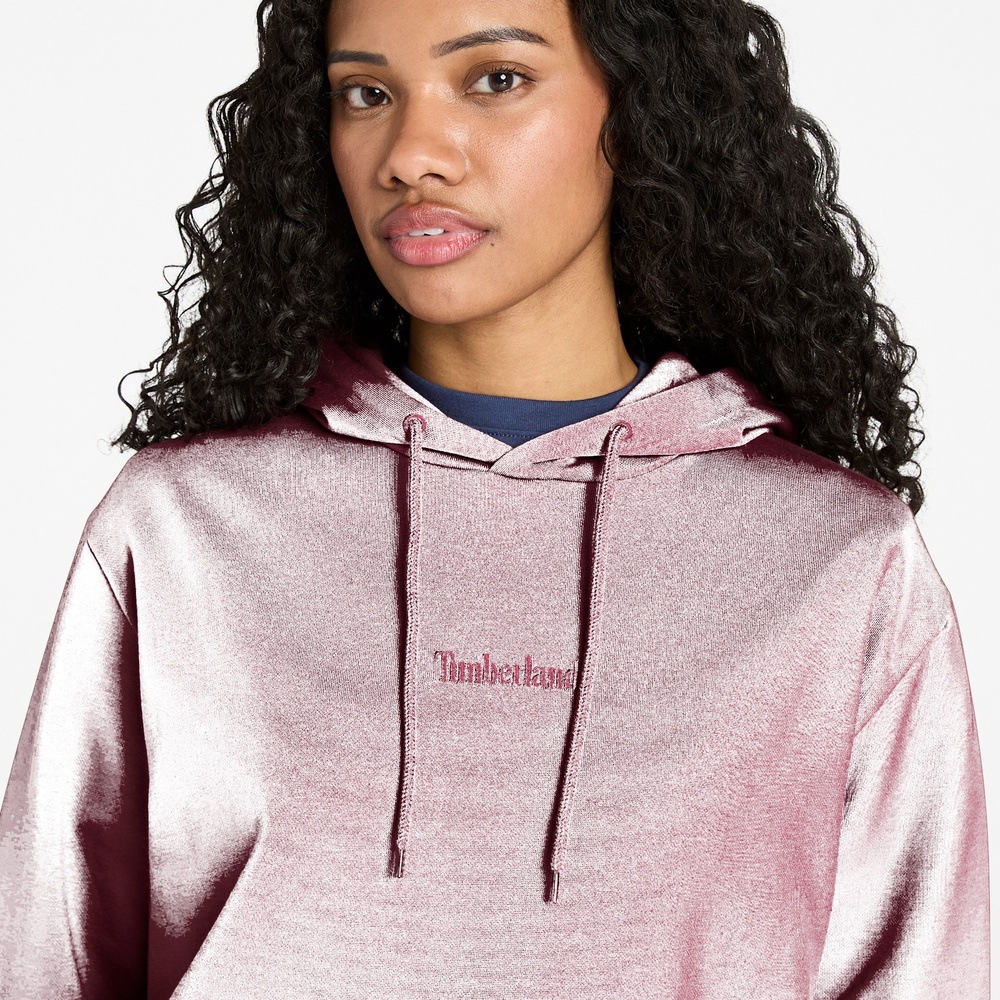 TimberlandPulloverSweatshirtEmborideredLogoBrushbackHoodieTB0A43AB