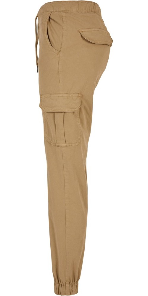 UrbanClassicsDamenHoseLadiesHighWaistCargoJoggingPantsUnionbeige-3XL