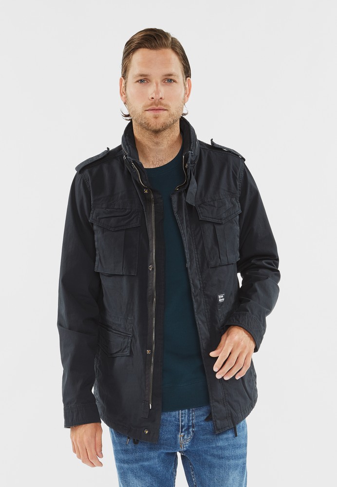 VintageIndustriesleichtebergangsjackeBeydenJacketSteel-S