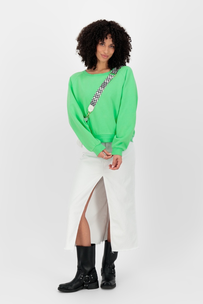 AlifeKickinDamenSweatshirtTeonaAKAOversize33048-9999GreenApple-XS