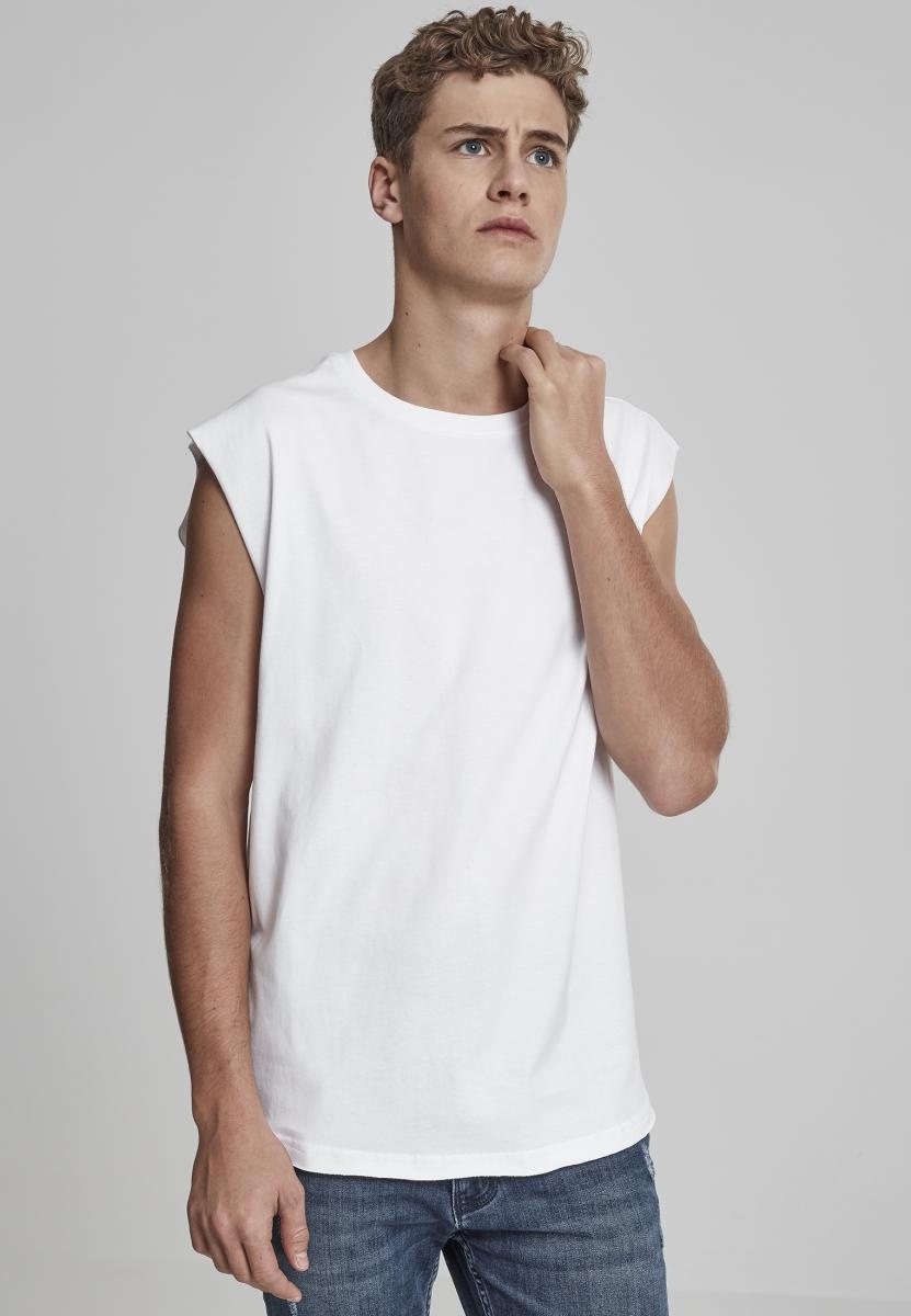 UrbanClassicsTanktopOpenEdgeSleevelessTeeWhite-L