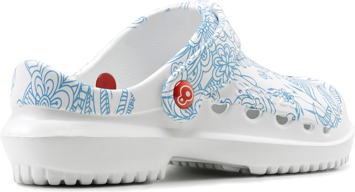 SchuzzSchuzzDamenClogBerufsschuhePROTECFemmeimprimMandalableuBlau-36