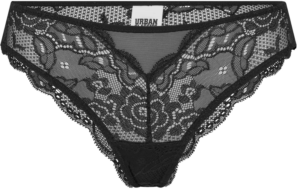 UrbanClassicsDamenSlipsLadiesAlloverLaceBrazilian2-PackTB7664A