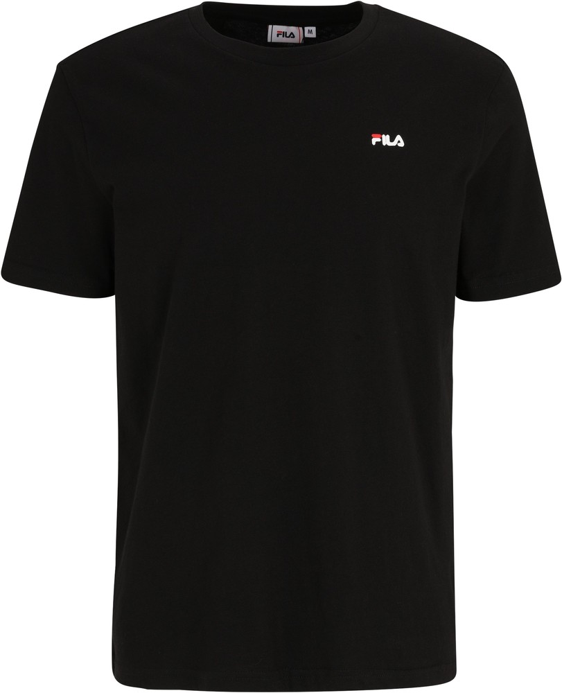 FilaKurzarmshirtBrodTeeDoublePackBlack-BrightWhite-XS