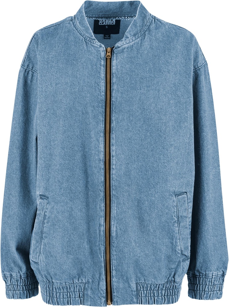 UrbanClassicsDamenJackeLadiesOversizedSkaterJacketTB7131NewLightBlueDirtyWashed-3XL