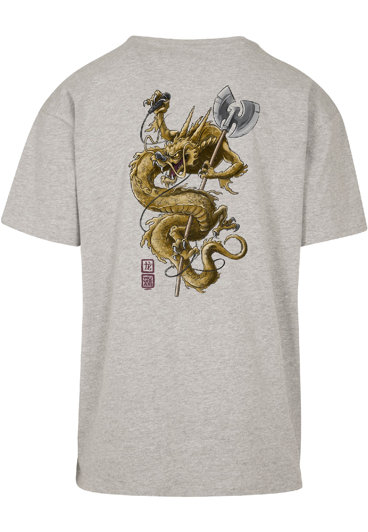 Wu-WearDragonTeeHeatherGrey-L