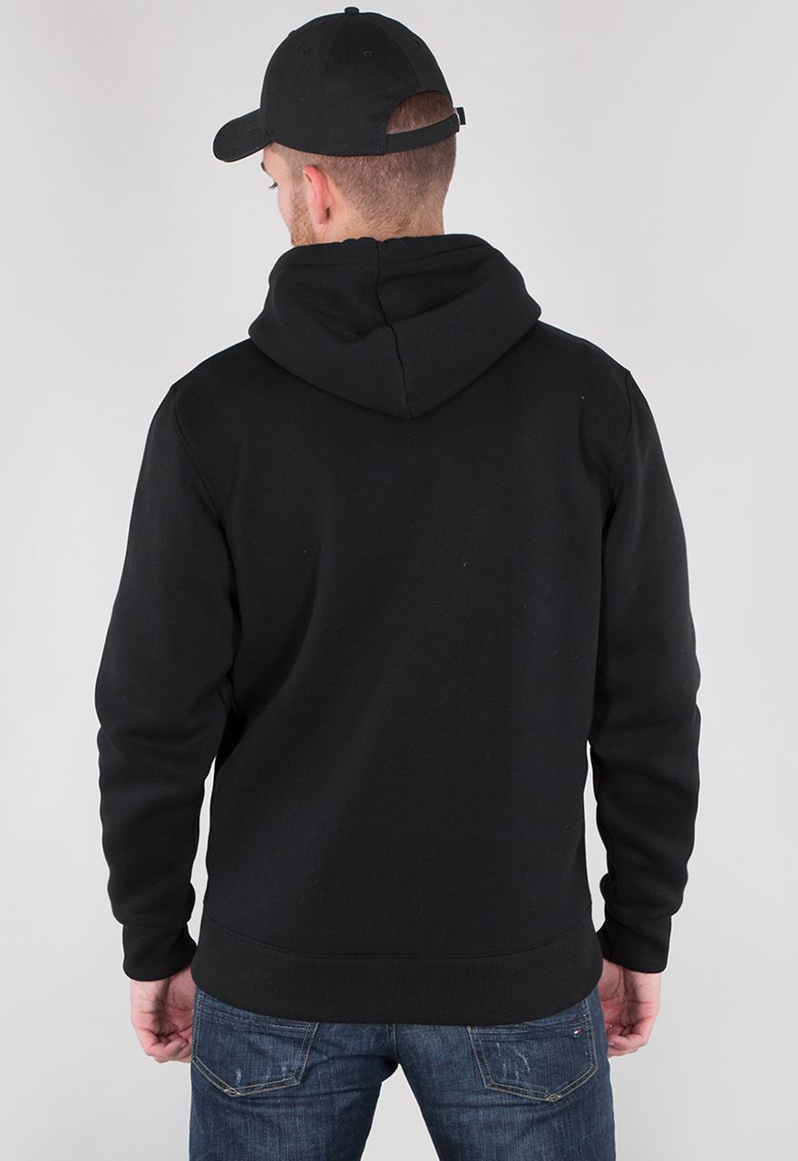 AlphaIndustriesBasicHoodieBlack