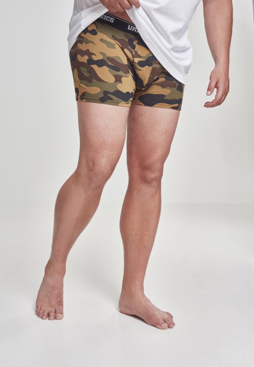 UrbanClassicsBoxershort2-PackCamoBoxerShortsWoodCamouflageDarkcamouflage-3XL