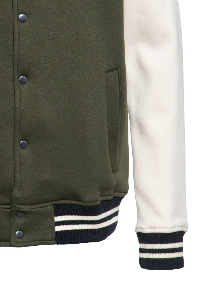 KingKerosinKKCollegeSweatjackeOlivgrn-3XL