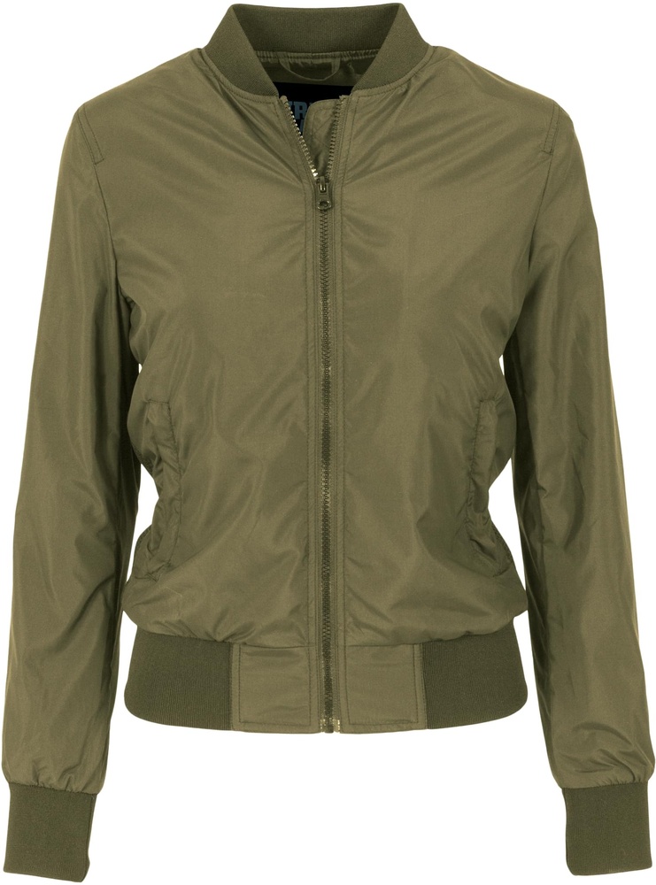 UrbanClassicsDamenJackeLadiesLightBomberJacketTB1217Olive-3XL