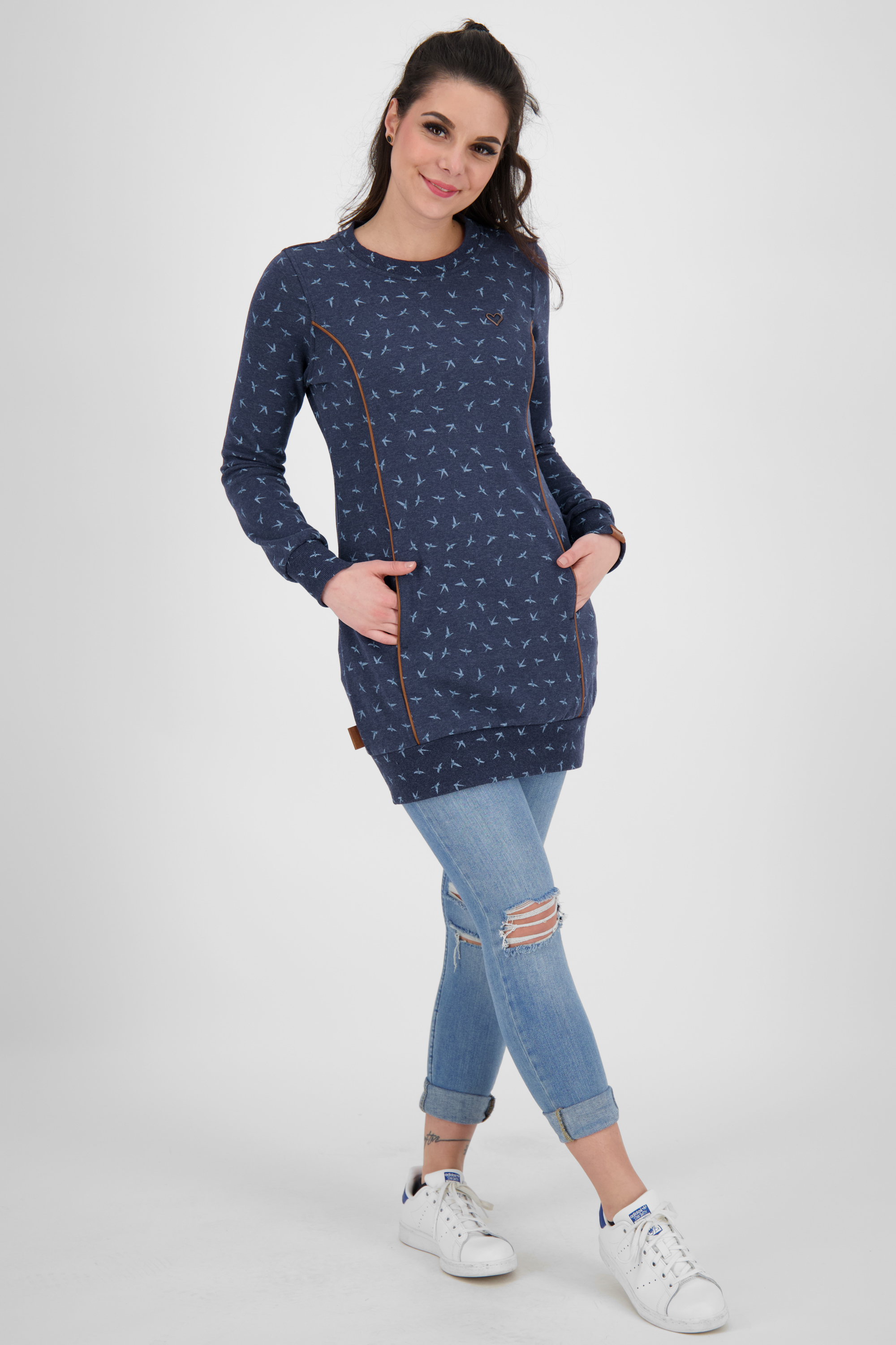 AlifeKickinDamenSweatshirtDarliAKLongsweat80610-2101