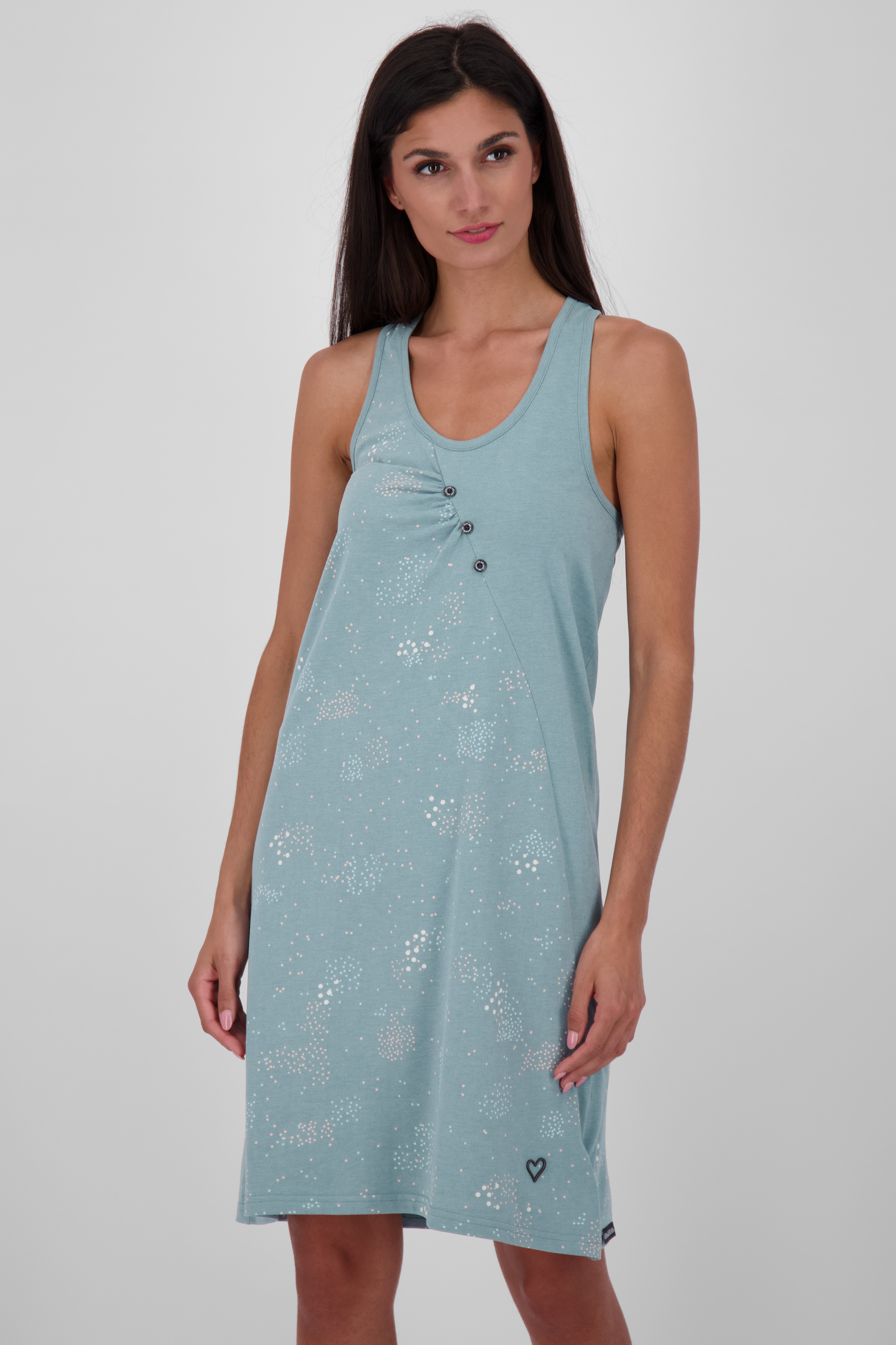 AlifeKickinDamenKleidCameronAKBTopDress62000-2202PacificMelange-S