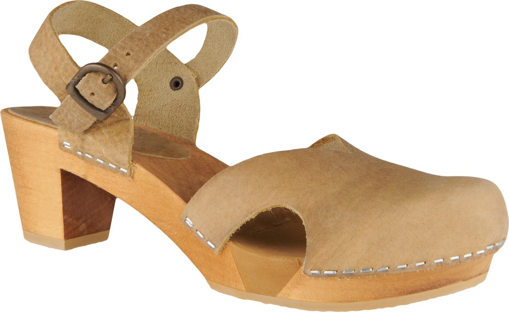 SanitaClogsDamenSandaleWood-MatrixSquareFlexSandalNature-35
