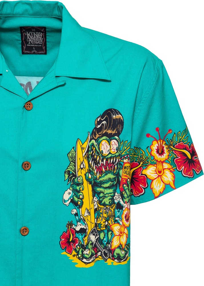 KingKerosinHemdKKU25006Trkis