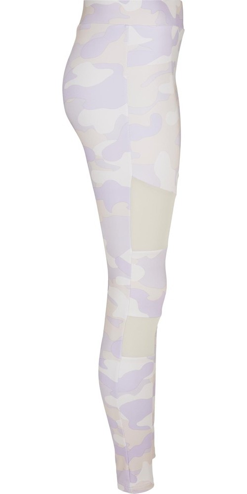 UrbanClassicsDamenLadiesCamoTechMeshLeggingsLilaccamo-3XL