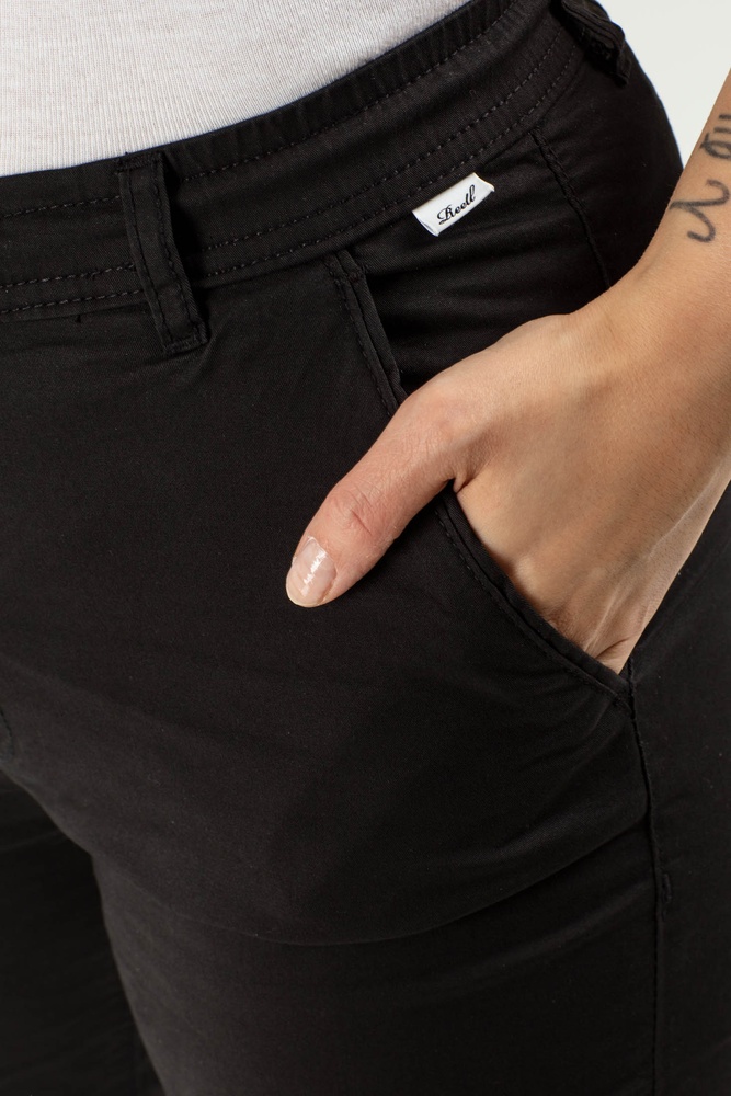 ReellDamenCargohoseReflexWomenChino2111-010-01-001Black-XS