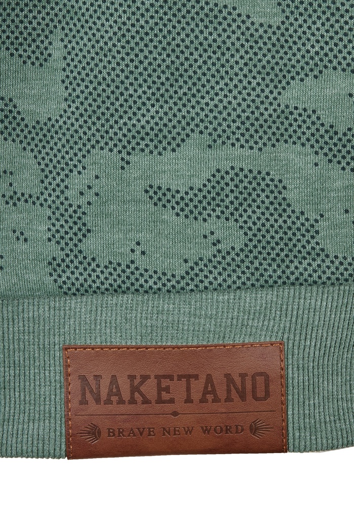 NaketanoHoodieSupapimmel1800-0203PineGreenMelangeCamouflage-S