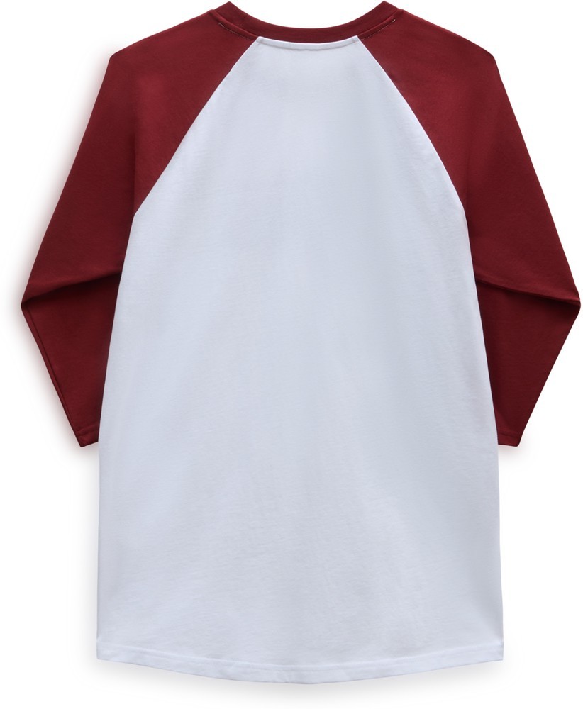 VansHerrenT-ShirtMnVansClassicRaglanWhite-Black-Syrah