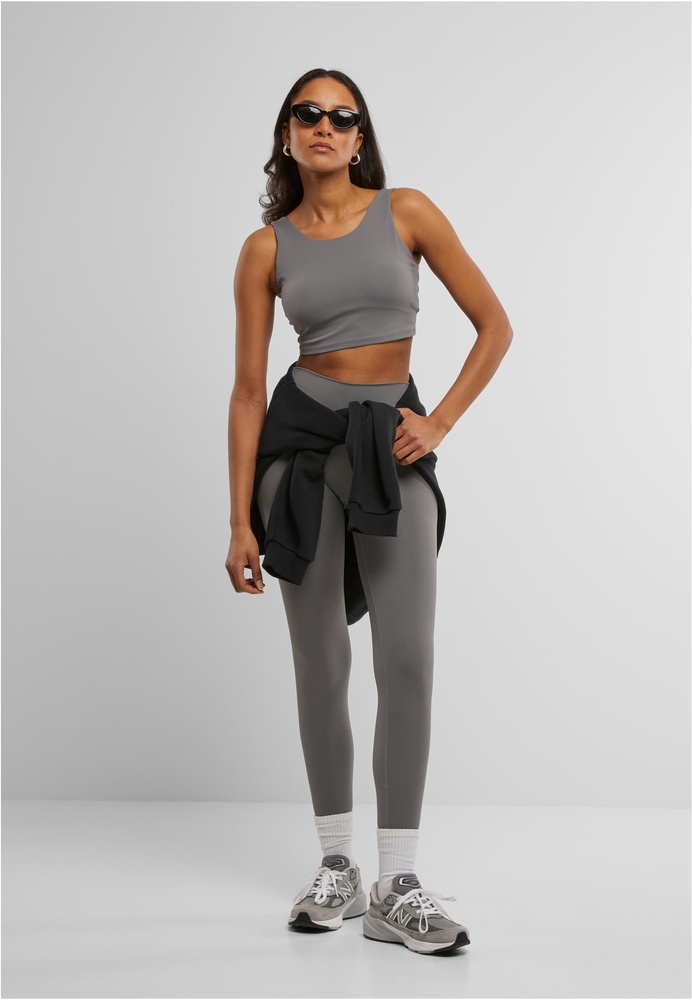 UCYogaDamenSport-BHLadiesSportsBraLowBackTB7811SeniorGrey-L