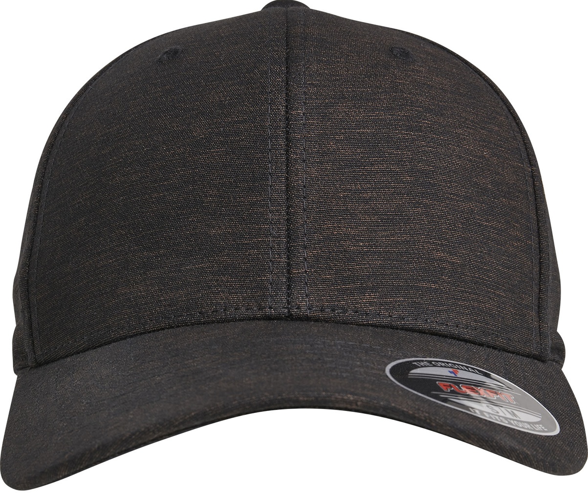 FlexfitCapNaturalMelangeBlack