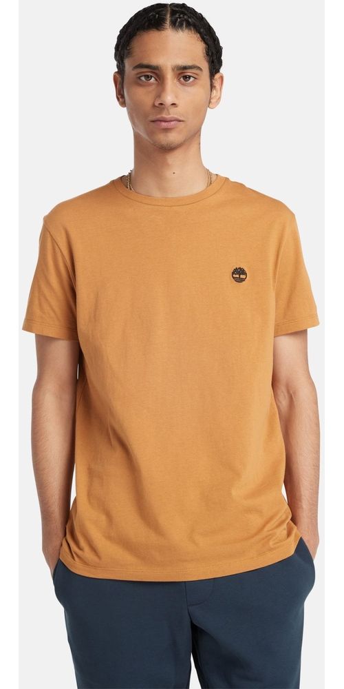 TimberlandT-ShirtOysterRiverChestLogoSsTeeSlim0A2BR3WheatBoot-XL