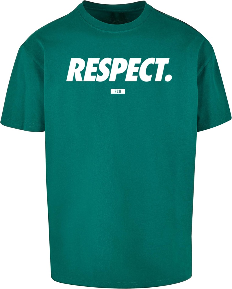 MTUpscaleT-ShirtFootballsComingHomeRespectOversizeTeeMT3124Green-3XL