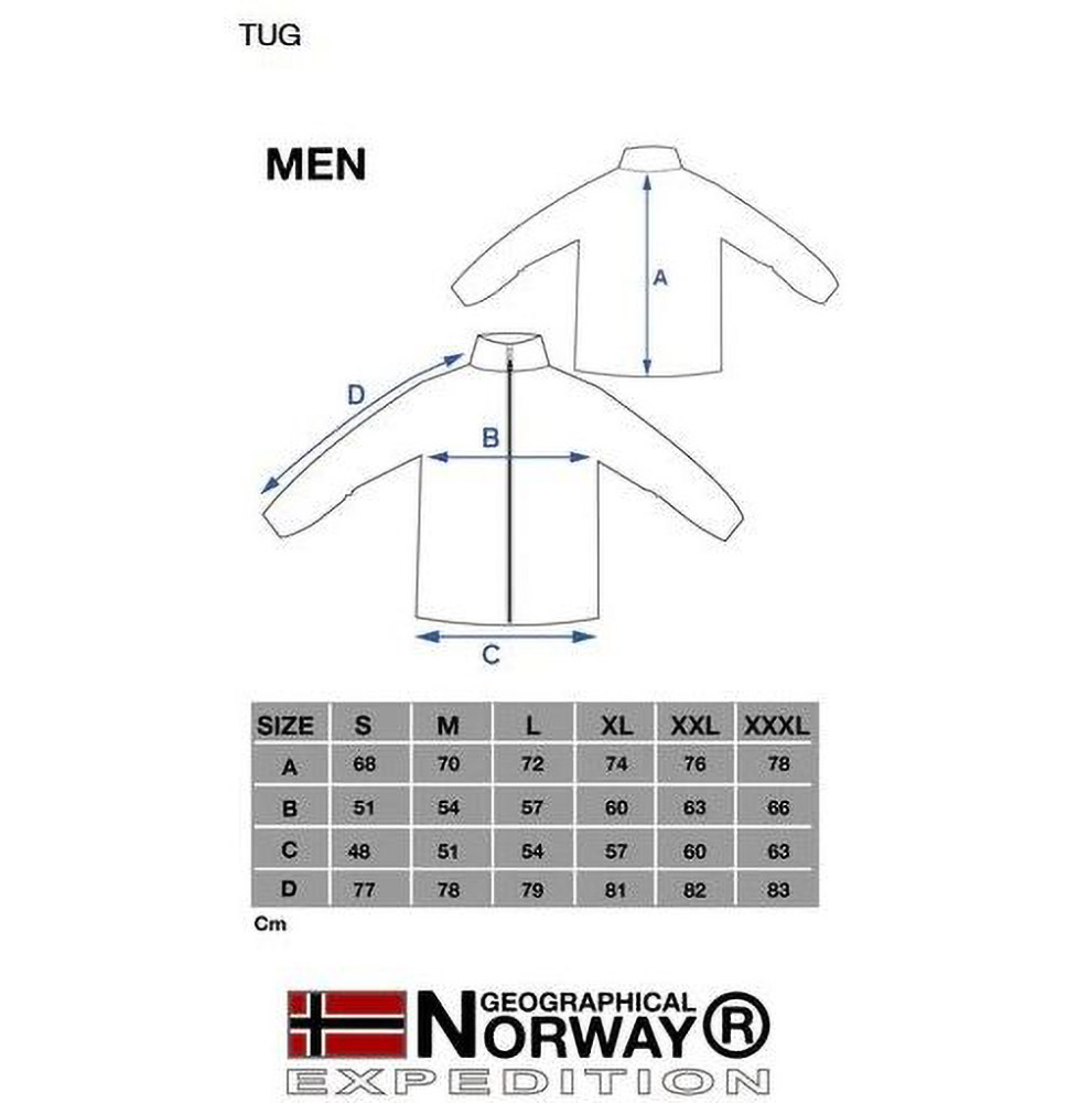 GeographicalNorwayFleecejackeTugFzAssBMen224
