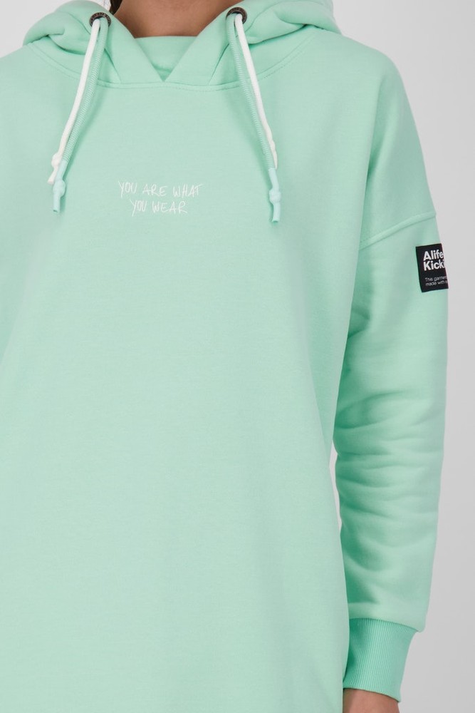 AlifeKickinDamenSweatkleidHelenaAKSweatdressAqua-S