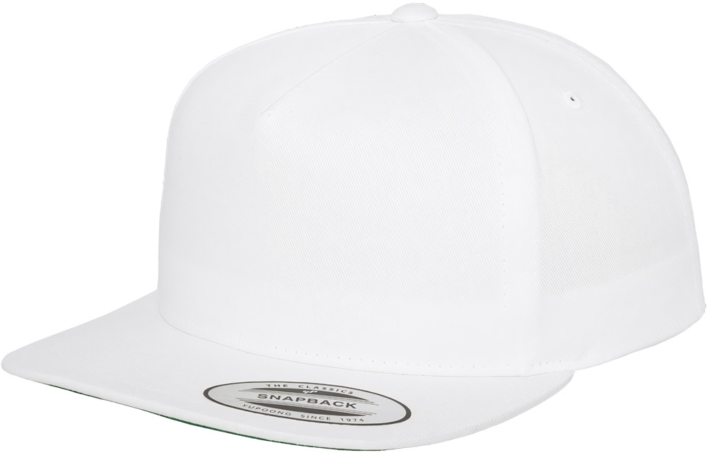 FlexfitCapClassic5PanelSnapbackWhite