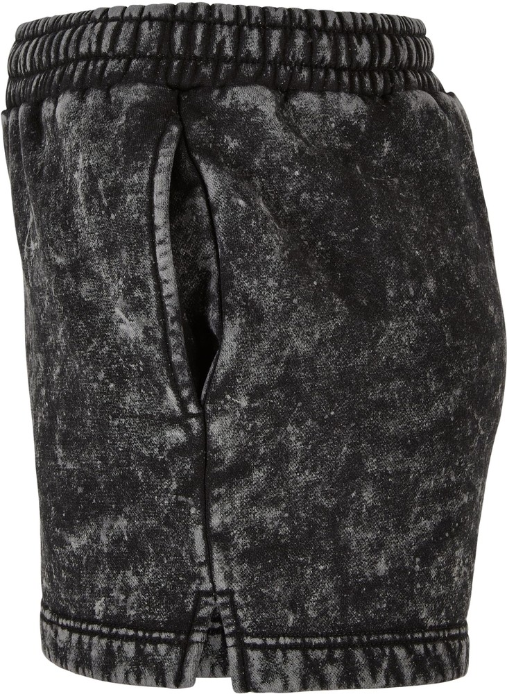UrbanClassicsDamenLadiesTowelWashedSweatShortsBlack-3XL