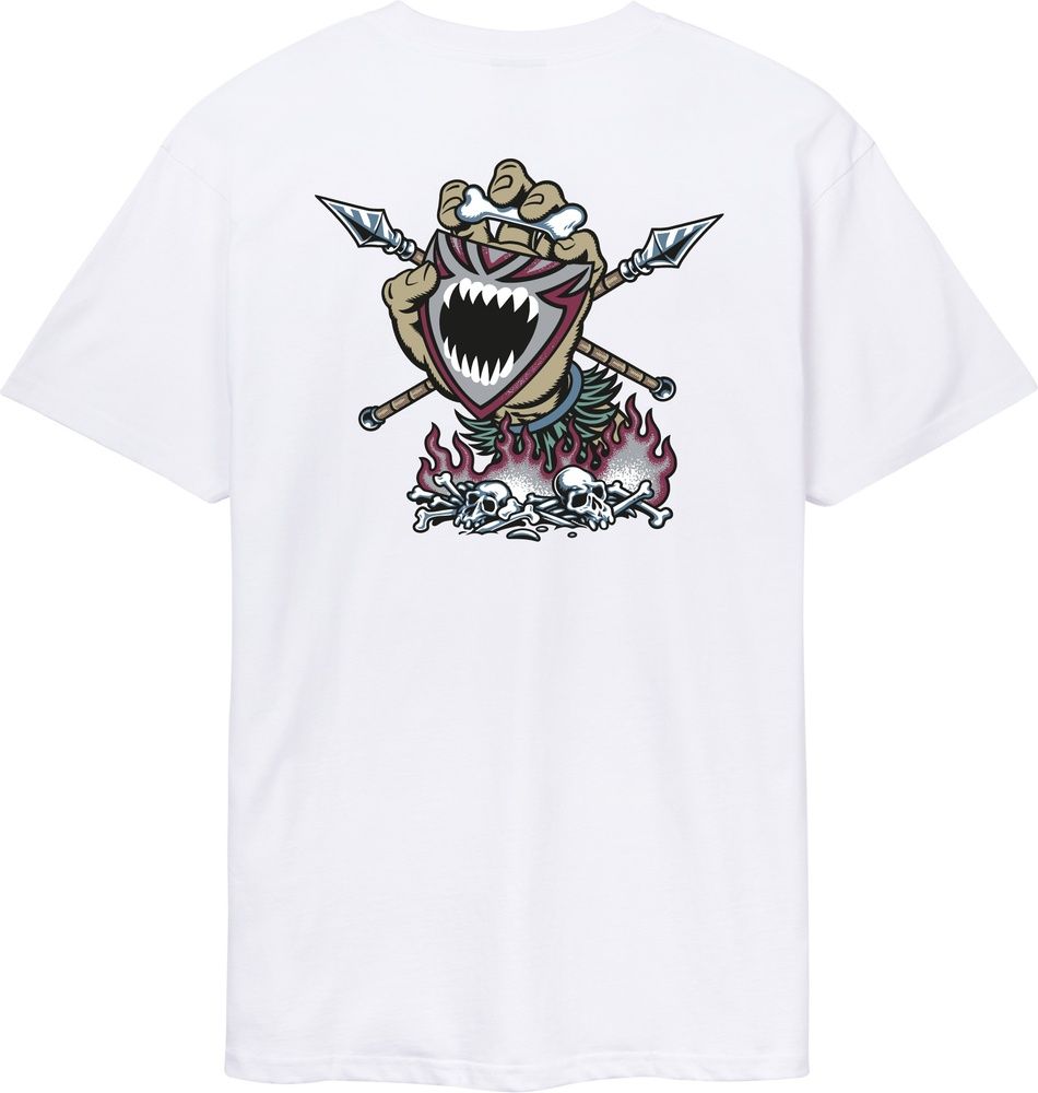 SantaCruzT-ShirtSalbaScreamingWitchDocTeeSCM-T3266White-L