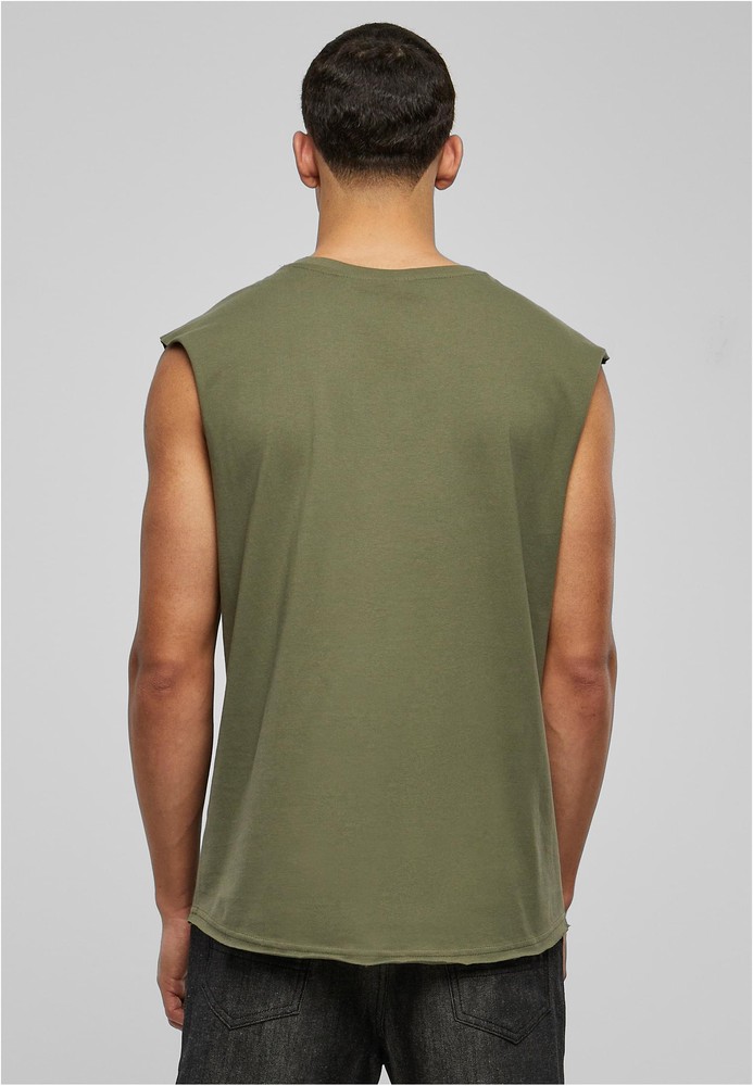 UrbanClassicsT-ShirtOpenEdgeSleevelessTeeOlive-3XL