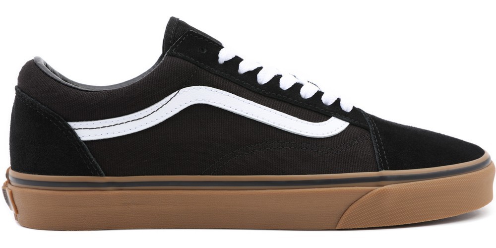 VansUnisexLifestyleClassicFTWSneakerUaOldSkoolGumsoleBlackMediumGum