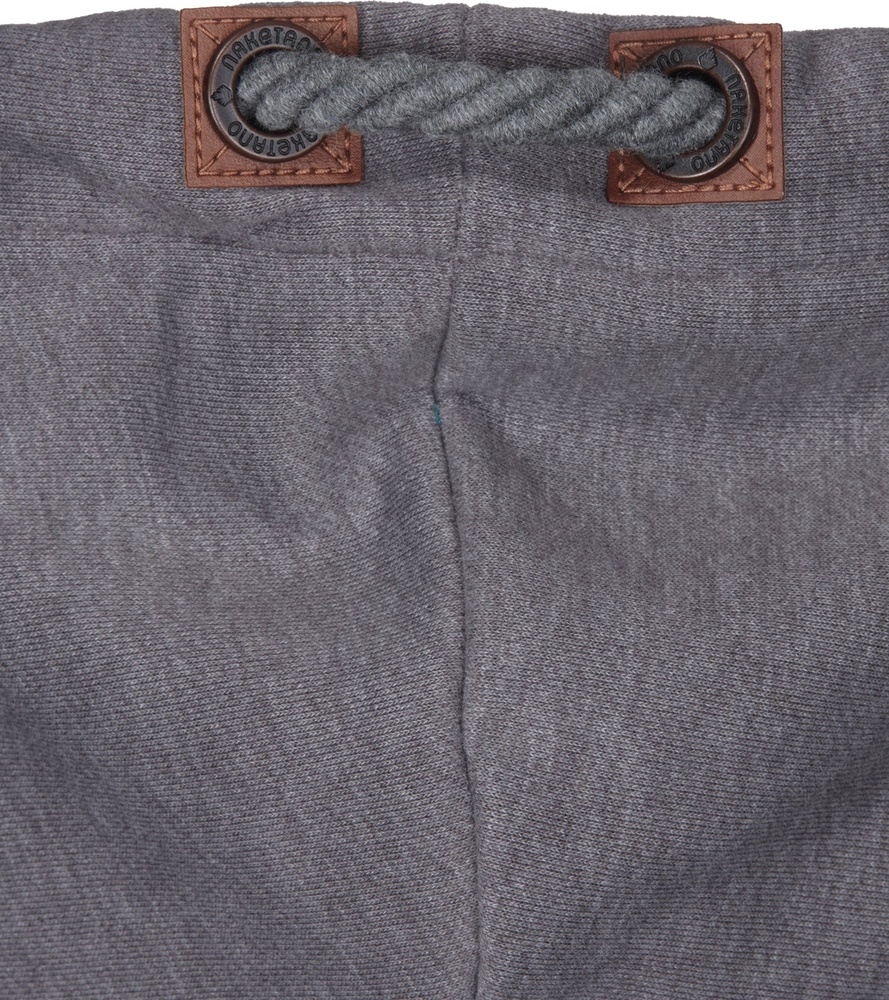 NaketanoDamenHoodieElChapoknows1801-0293DarkGreyMelangeFreshBlueMelangeBluereyMelange-XS