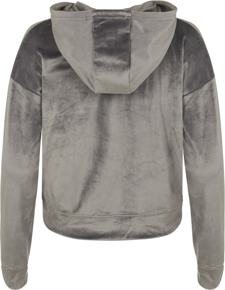 FilaDamenJackeCudrefinCroppedZipHoodyJacketIronGate