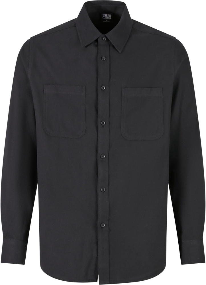 UrbanClassicsFlanellShirtTB6357Black-3XL