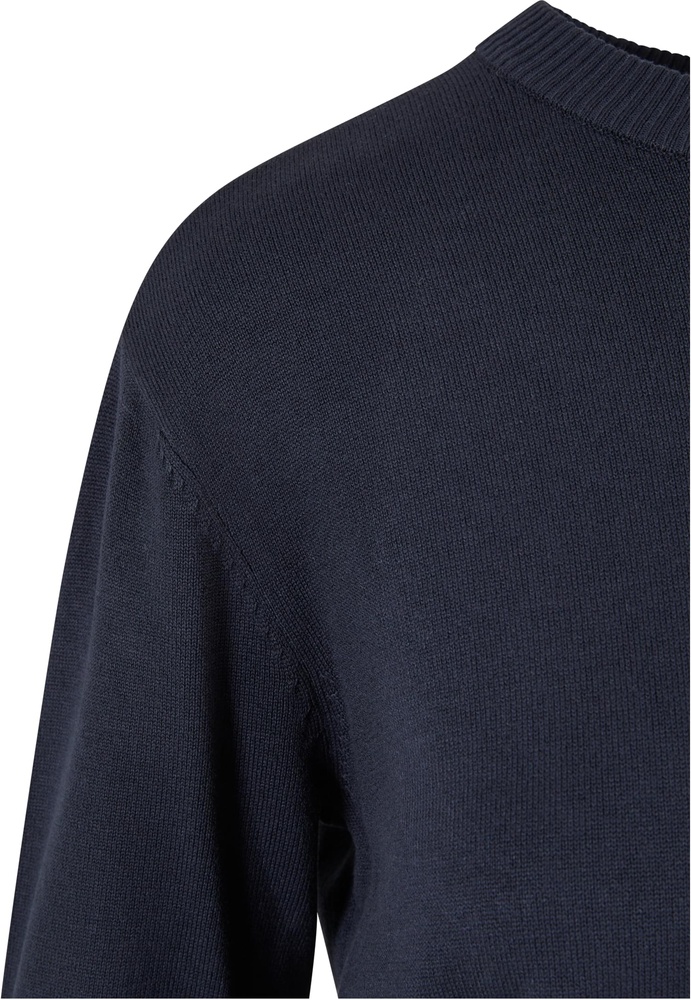 UrbanClassicsDamenLadiesKnittedRoundneckSweaterTB6902Navy-3XL