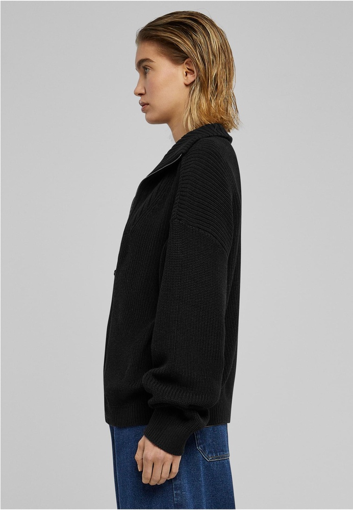 UrbanClassicsDamenLadiesKnittedZipCardiganTB6143