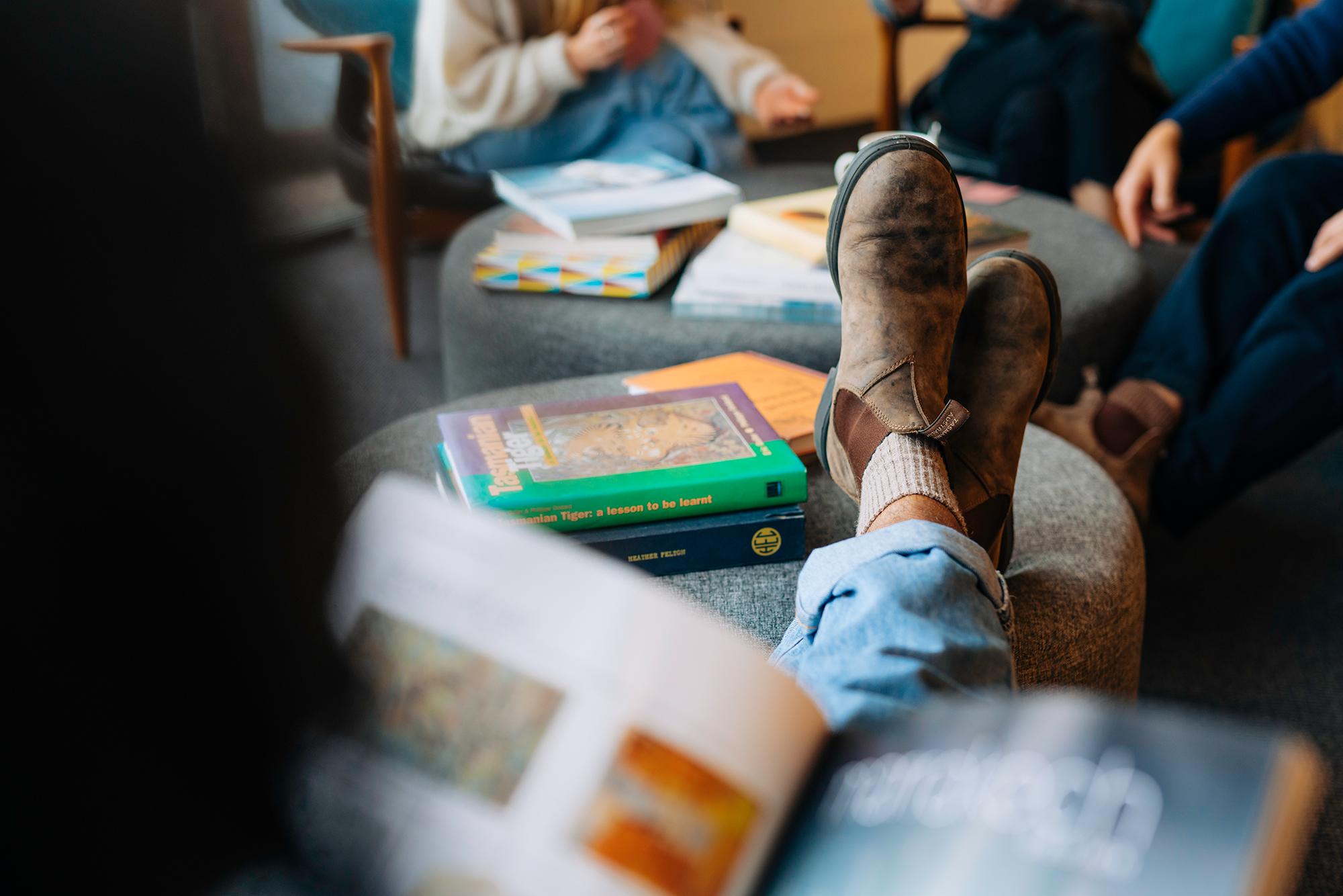 BlundstoneStiefelBoots585Leather550SeriesRusticbrown