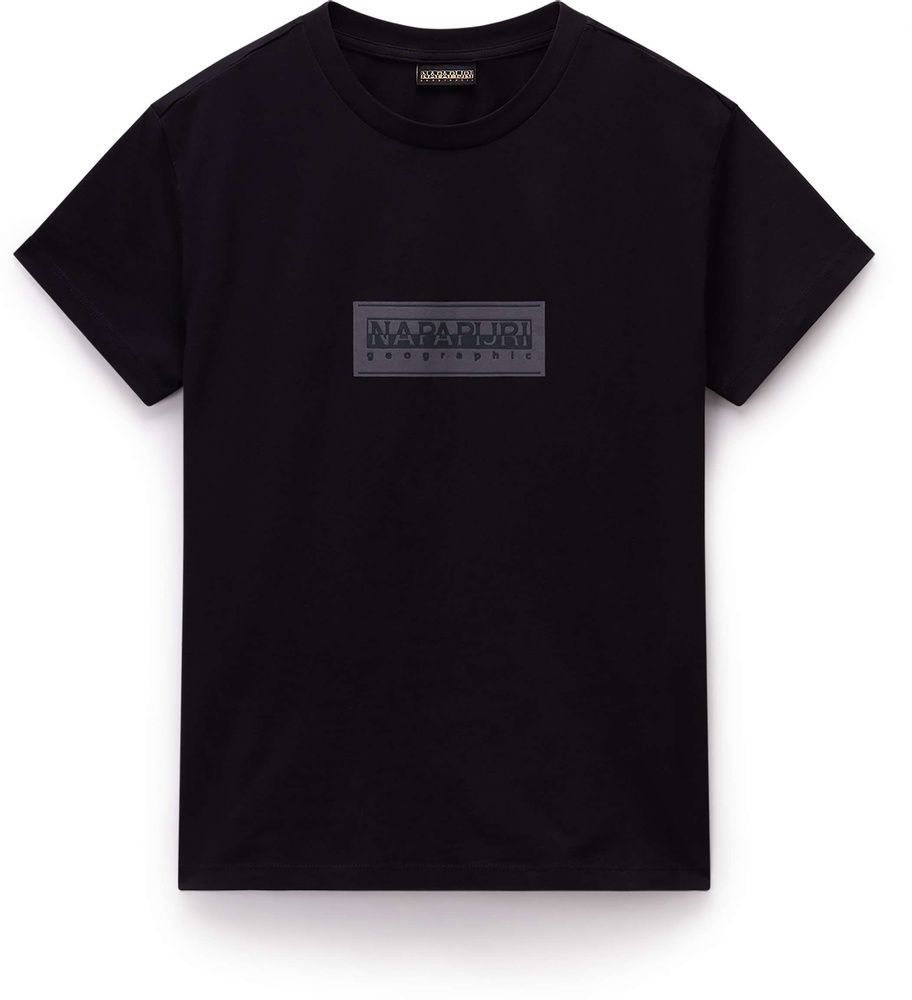 NapapijriDamenSweatshirtS-BoxLogoSs1NP0A4IP1Black-XXS